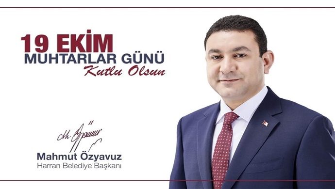 BAŞKAN ÖZYAVUZ’DAN MUHTARLAR GÜNÜ MESAJI