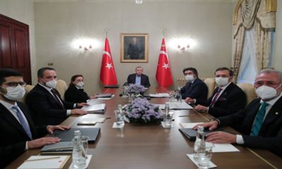 Türkiye Varlık Fonu A.Ş. Yönetim Kurulu Cumhurbaşkanı Erdoğan başkanlığında toplandı