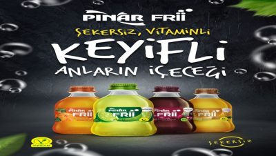 Türkiye’nin vegan sertifikasına sahip ilk meyveli gazlı içeceği “Pınar Frii”