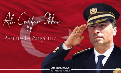 İstanbul Valisi Ali Yerlikaya, 21 yıl önce şehit düşen Diyarbakır Emniyet Müdürü Ali Gaffar Okkan’ı andı