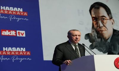 Cumhurbaşkanı Erdoğan, “Vefatının 6. Yıl Dönümünde Hasan Karakaya’yı Anma Programı”na katıldı