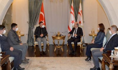 Cumhurbaşkanı Ersin Tatar, Mersin Kamu Hastaneleri Hizmetleri Başkanı’nı kabul etti ; “Türkiye’nin her türlü desteğine büyük önem veriyoruz”