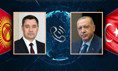 Состоялся телефонный разговор Президента Садыра Жапарова с Президентом Турции Реджепом Тайипом Эрдоганом