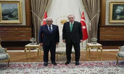 Cumhurbaşkanı Erdoğan, Malezya İçişleri Bakanı Hamzah Zainudin’i kabul etti
