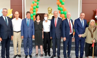 Cumhurbaşkanı Ersin Tatar, Esin-Leman Lisesi’nin açılışını yaptı