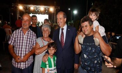 Cumhurbaşkanı Ersin Tatar, Alsancak Belediyesi tarafından düzenlenen 6. Deniz Festivali’nin açılış etkinliğine katıldı