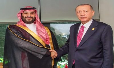 Cumhurbaşkanı Erdoğan, Suudi Arabistan Veliaht Prensi Muhammed bin Selman ile görüştü