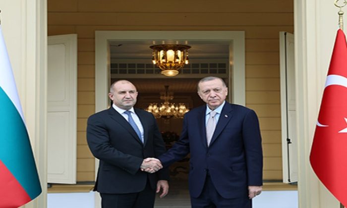 President Erdoğan meets with President Radev of Bulgaria