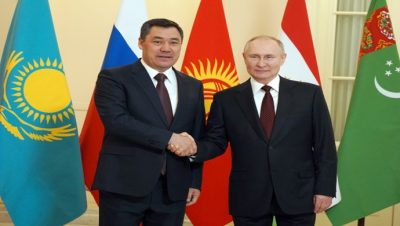 Президент Садыр Жапаров принял участие в неформальной встрече лидеров СНГ в Санкт-Петербурге