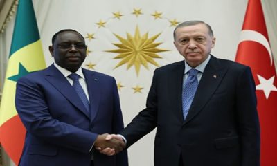 Senegal Cumhurbaşkanı Sall Cumhurbaşkanlığı Külliyesinde
