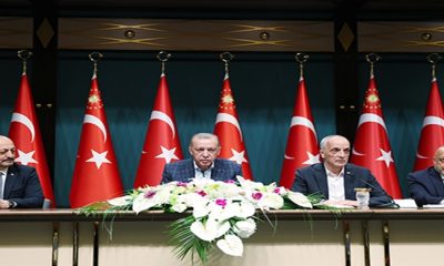 Cumhurbaşkanı Erdoğan, kamu işçilerinin zam oranını yüzde 45 olarak açıkladı