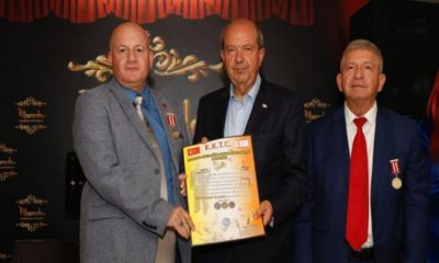 Cumhurbaşkanı Ersin Tatar, KKTC Taekwondo Federasyonu’nun 46. kuruluş yıl dönümü dolayısıyla düzenlenen etkinliğe katıldı
