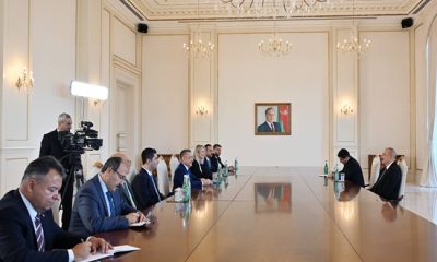 İlham Aliyev, Türkiye Büyük Millet Meclisi Dış İlişkiler Komisyonu heyetini kabul etti