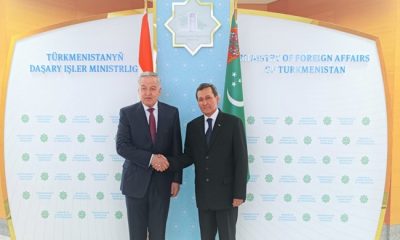 Tacikistan Dışişleri Bakanı’nın Türkmenistan’a resmi ziyareti