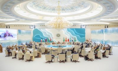 Cumhurbaşkanı Kassym-Jomart Tokayev, “Orta Asya + Körfez Arap Ülkeleri için İşbirliği Konseyi” ilk Zirvesine katıldı