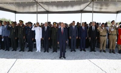Cumhurbaşkanı Ersin Tatar, şehit Allahverdi Kılıç’ın anma töreninde konuştu: