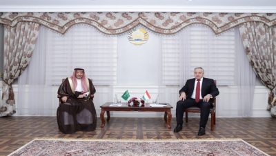 Meeting of the Minister of Foreign Affairs of Tajikistan with the First Deputy Minister of Foreign Affairs of Saudi Arabia