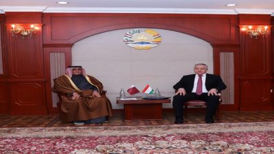 Meeting with the Ambassador of the State of Qatar to Tajikistan