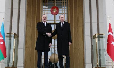 İlham Aliyev Ankara’da resmi karşılama töreni düzenledi