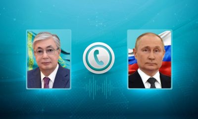 Devlet Başkanı Kassym-Jomart Tokayev, Rusya Devlet Başkanı Vladimir Putin ile telefon görüşmesi yaptı