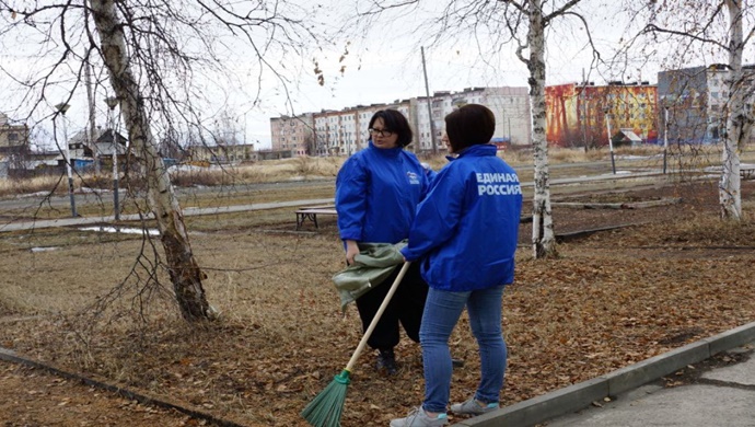 Birleşik Rusya, Magadan bölgesinde 1 Mayıs onuruna çevre ve vatanseverlik etkinlikleri düzenledi