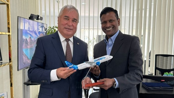 Jazeera Airways’in CEO’su ile toplantı