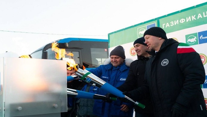 По народной программе «Единой России» в Тукаевском районе газифицировали посёлок Новый в Татарстане