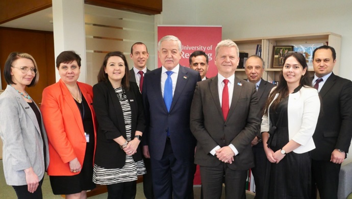 Reading Üniversitesi ziyareti